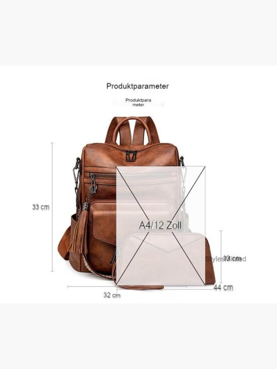 Fashion Convertible Backpack Purse - Lightweight Travel Handbag main image 4